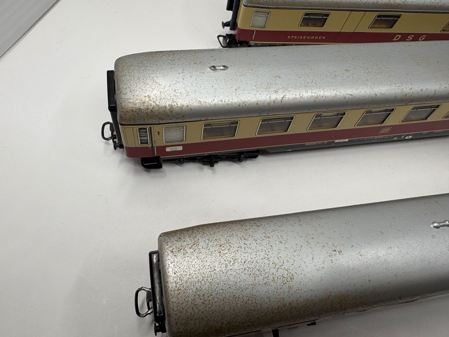 Märklin Modellini di ferrovie: Märklin DB-TEE Zugset ca. 1970 H0 – Usato da Forch venduto da Hanimann-Robinson 3