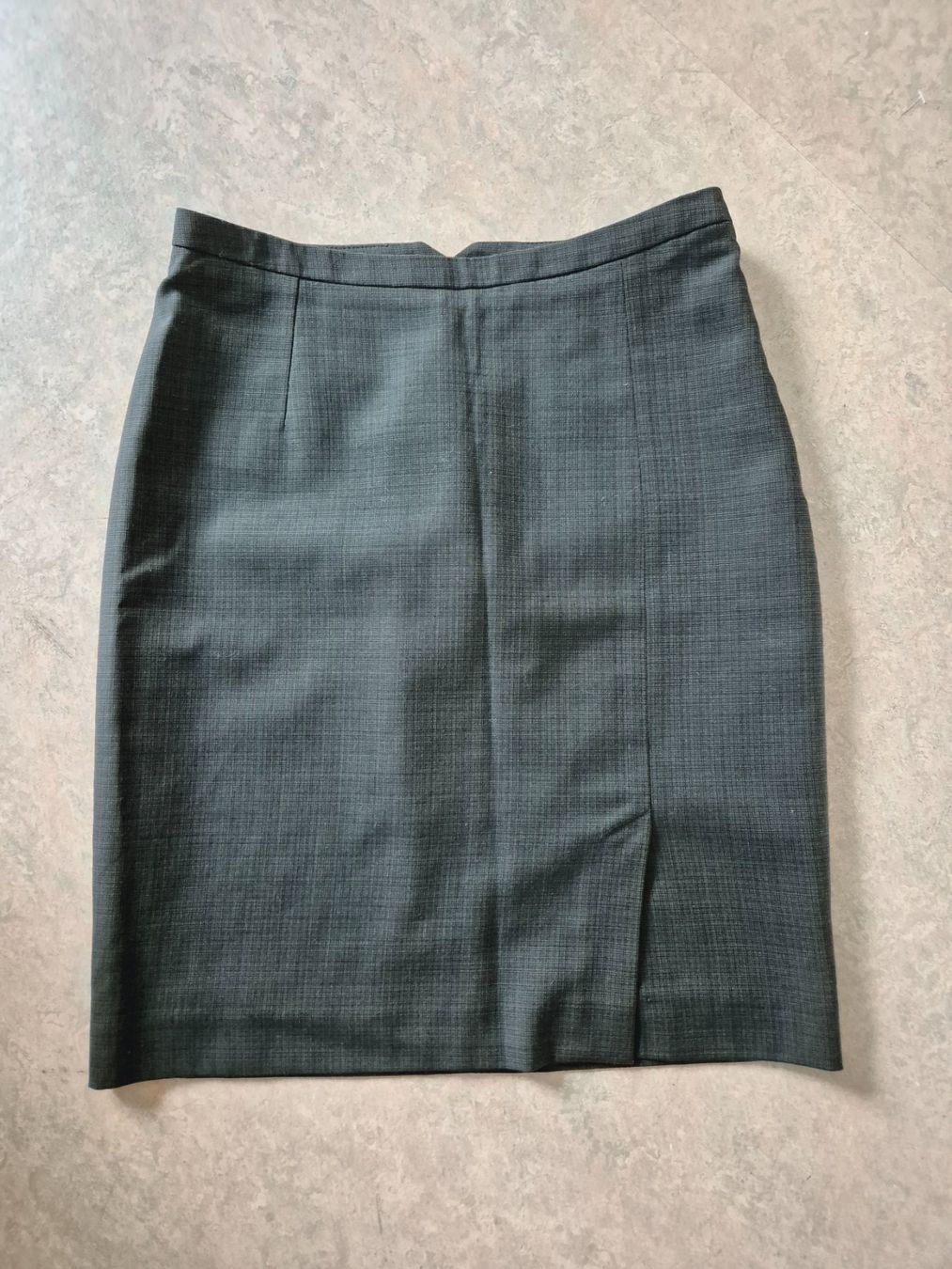 Hallhuber Gonne: HALLHUBER ROCK JUPE ANTHRAZIT S BASIC GRAU BLUSE TOP TUNIKA – Nuovo (secondo la descrizione) da Elsau venduto da the-colorful-side 3