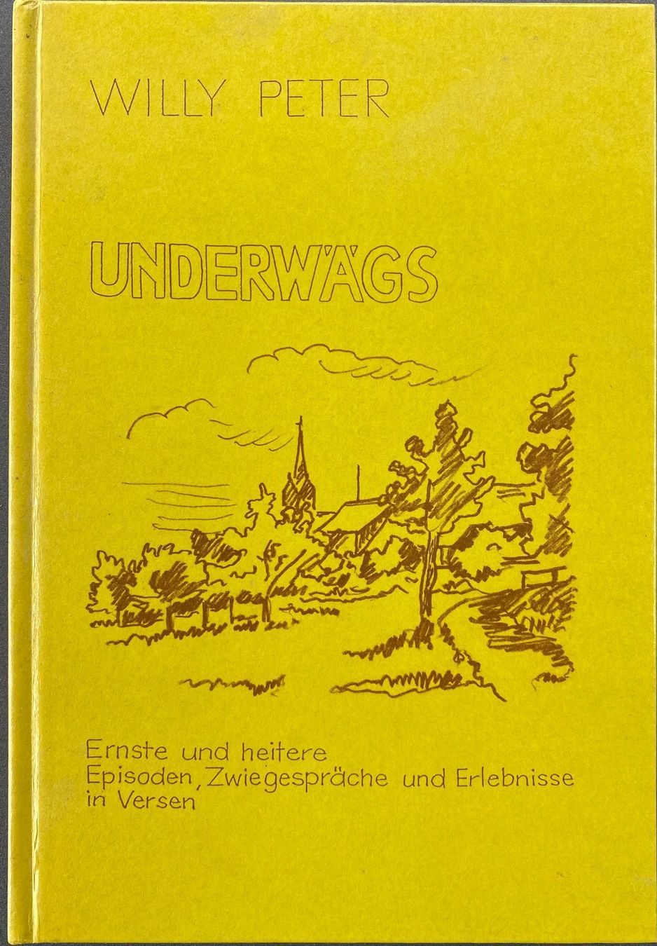 Libri: Buch UNDERWÄGS von Willy Peter – Usato da Dietlikon venduto da Sa_Biene