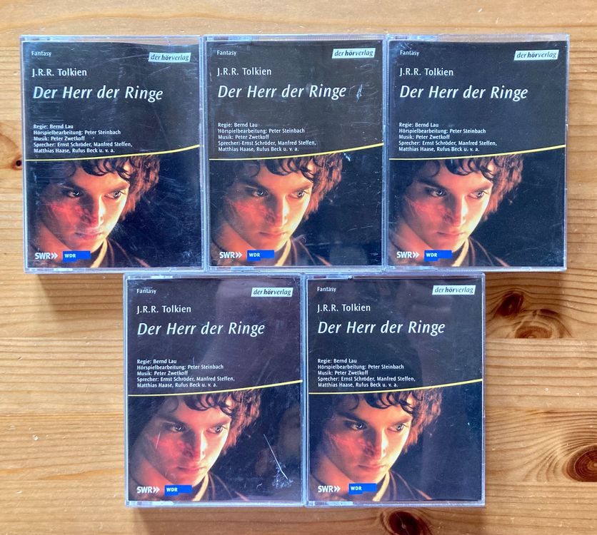 Der Herr der Ringe, J.R.R. Tolkien (Hörverlag von 1991/1992) Kaufen auf Ricardo