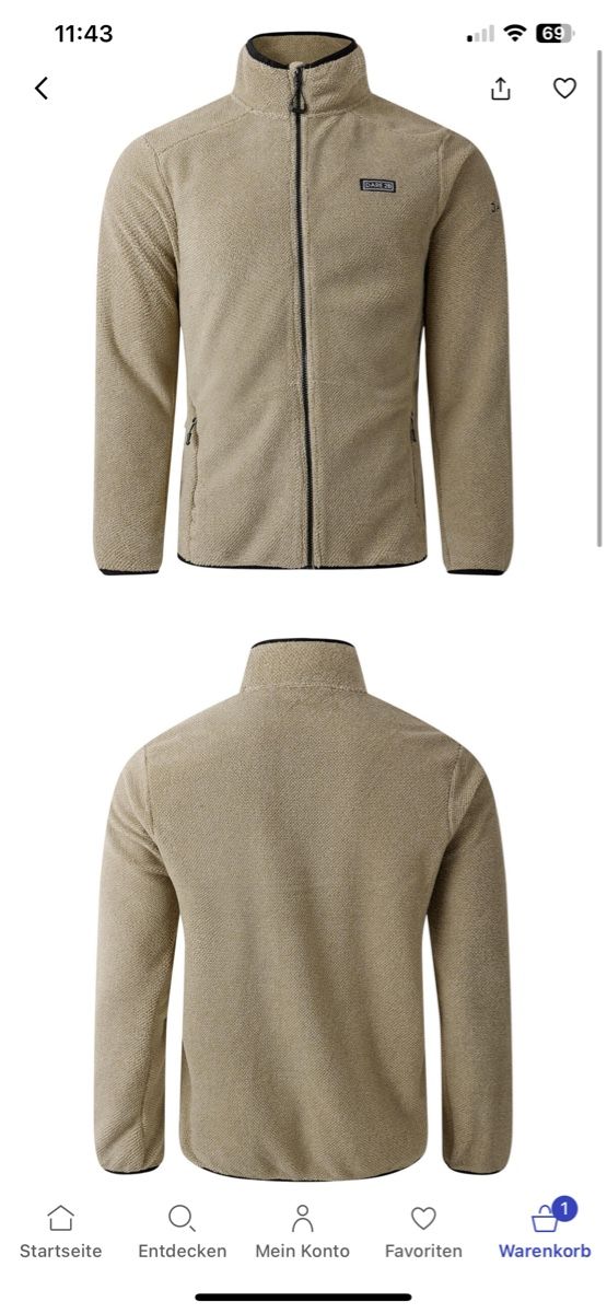 Giacche: Fleece Jacke Dare2b – Nuovo e nell'imballaggio originale da Küsnacht ZH venduto da ioannis.kiato