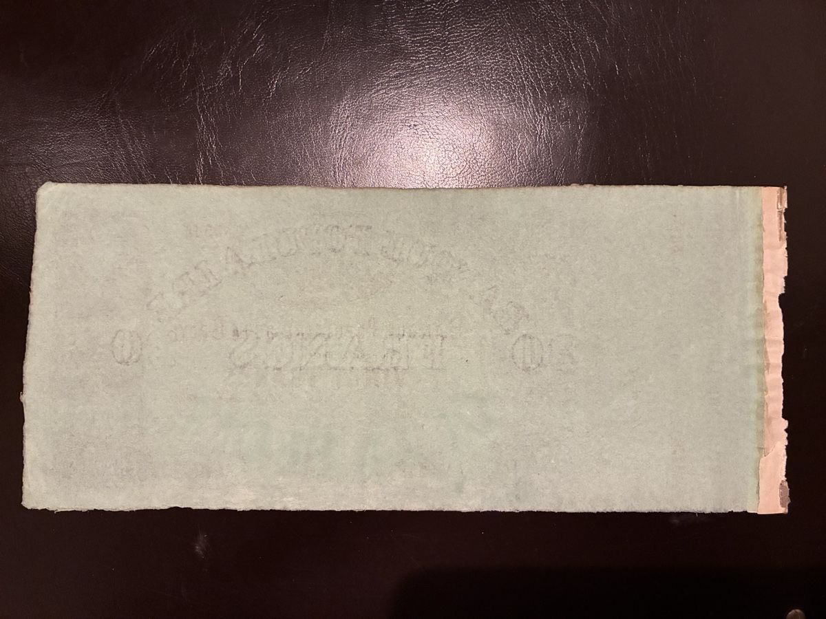 Banconote: 20 Francs 1879 selten bankfrisch  – Nuovo (secondo la descrizione) da Dällikon venduto da Woldbanknoten 2