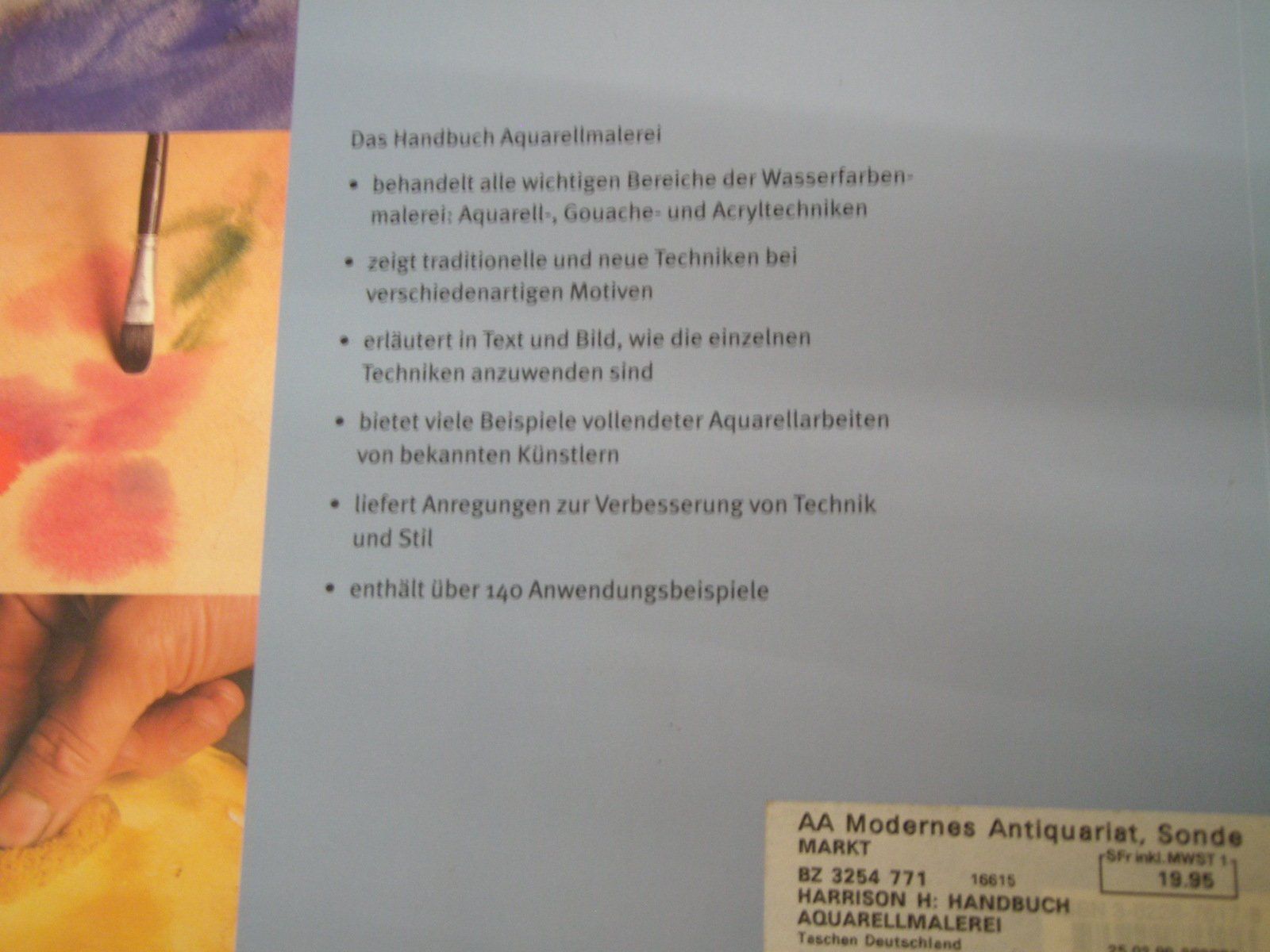 Bücher: 3 Bücher Aquarellmalerei – Gebraucht aus Rohrbach von chri2009 3