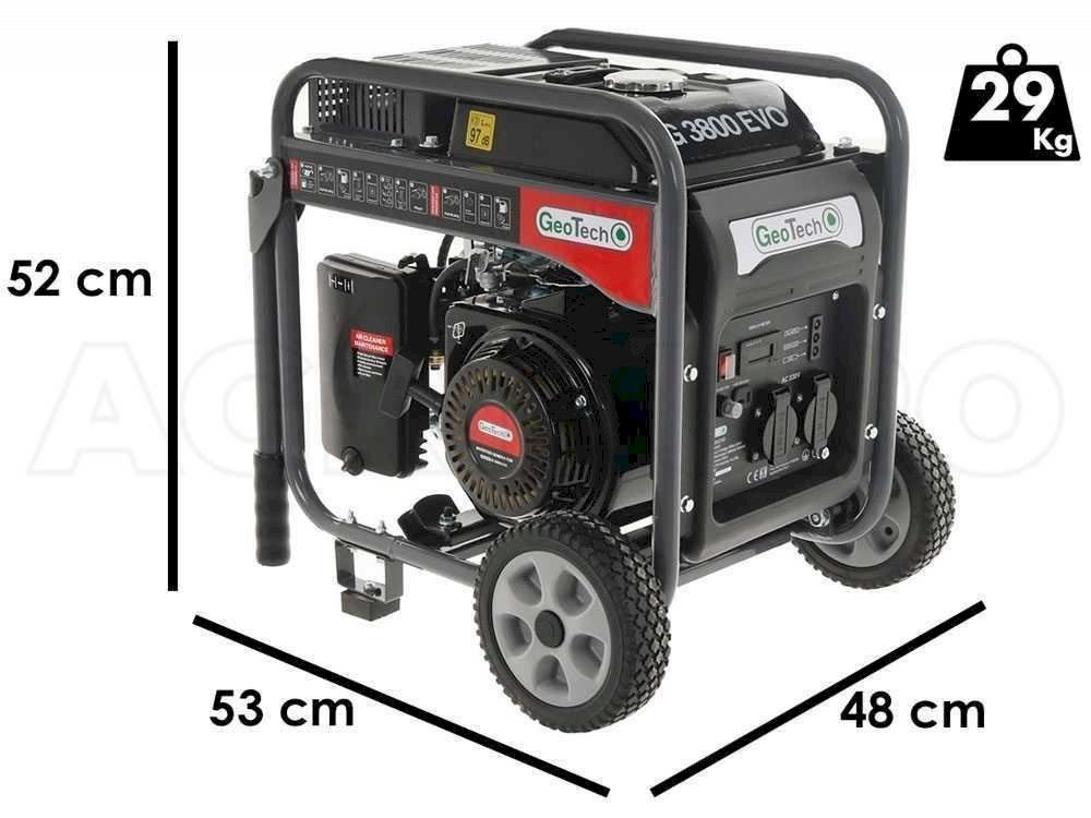 Generatori di corrente: Geotech iG 3800 EVO Stromgenerator 3,5kW – Nuovo e nell'imballaggio originale da Bottighofen venduto da zaap 4