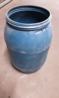 Grosse Regentonne / Wassertonne blau, ca. 200 Liter Top!
