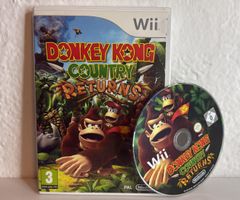 Donkey Kong Country Returns Wii - Top Zustand! Selten!