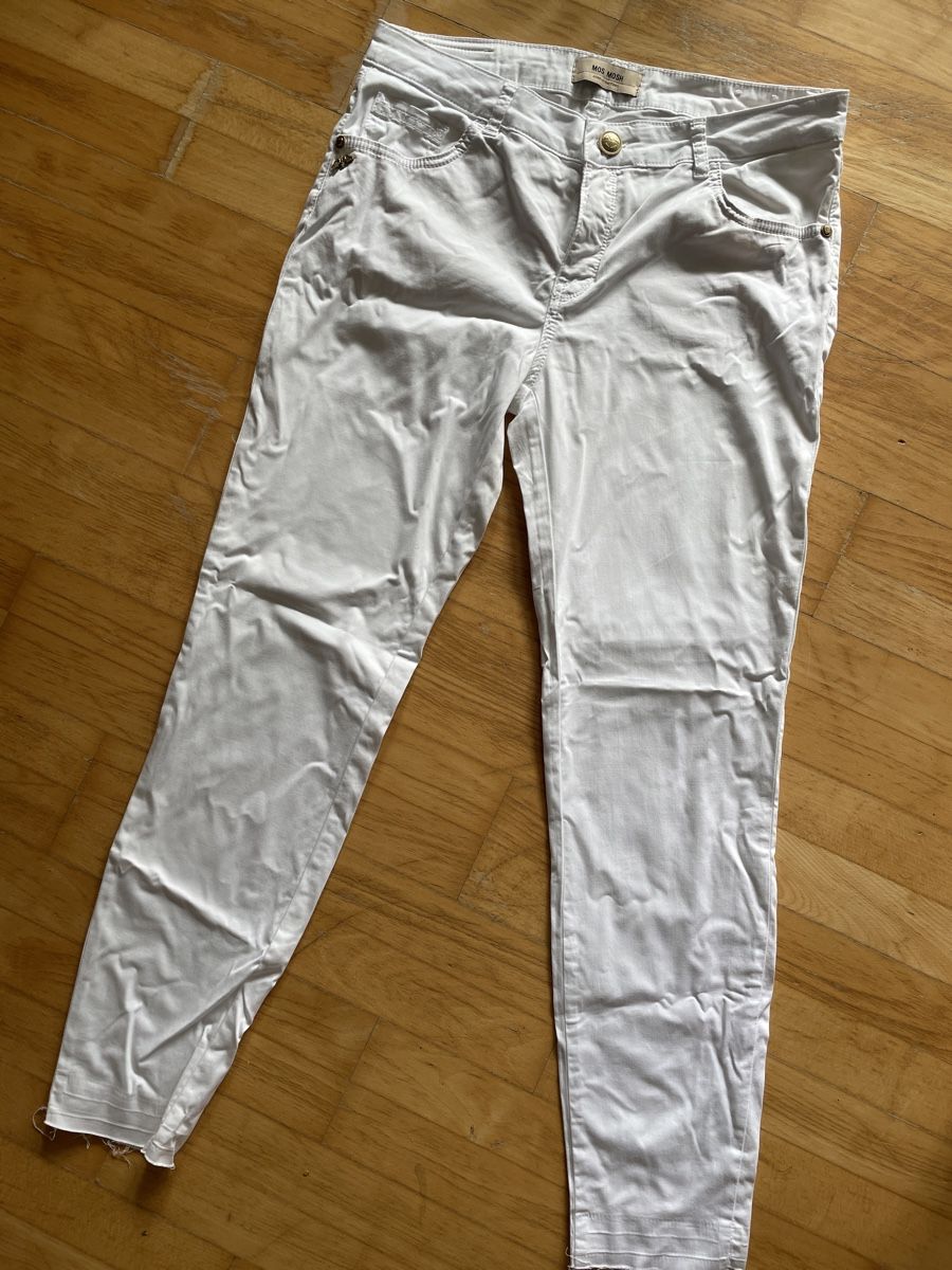 Pantalons: Weisse Sommerjeans MOS MOSH Gr. 32 – D'occasion à Schönenberg TG par cocifrosch94