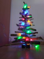 Weihnachtsbaum aus Schwemmholz