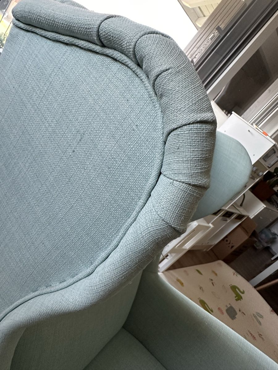 Ikea Poltrone: Fauteuil IKEA STRANDMON avec repose pieds – Usato da Russy venduto da ste_669z 5