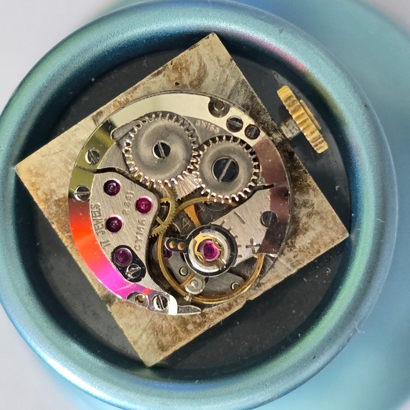 Cyma Orologi: Mouvement Cyma R351 – Difettoso da Tramelan venduto da Nirdan 2