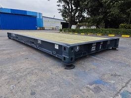 NEU 20 FUß HOLZPLATTFORM 24 TONNEN SCHWERLAST LOGISTIK TRANS