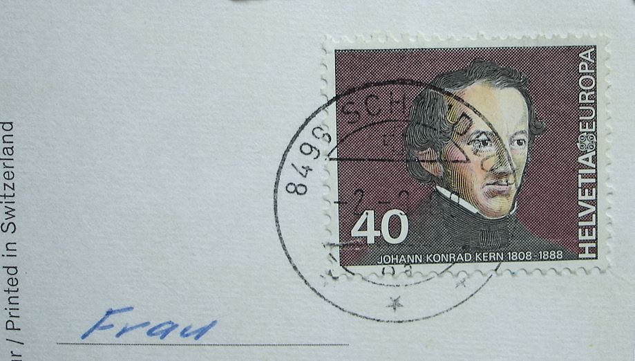 Cartoline postali: SITZBERG Schmidrüti - Auto, VW-Käfer – Usato da Jona venduto da philajona 1
