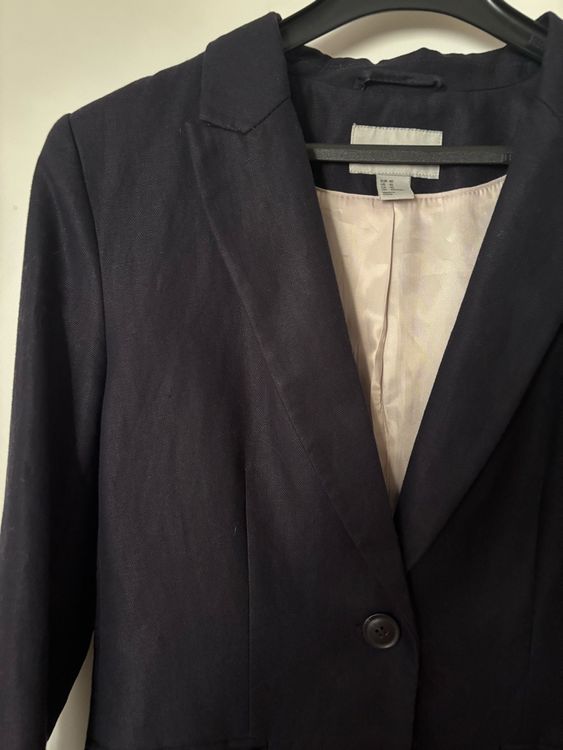 H&M Ensembles & Tailleurs: Klassischer Blazer Gr. 38-40 (Leinen/Baumwolle) – D'occasion à Allenwinden par clamel