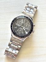 Swatch Irony Chronograph Uhr Edelstahl 