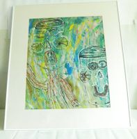 Moderne Kunstmalerei Akryl 2001er