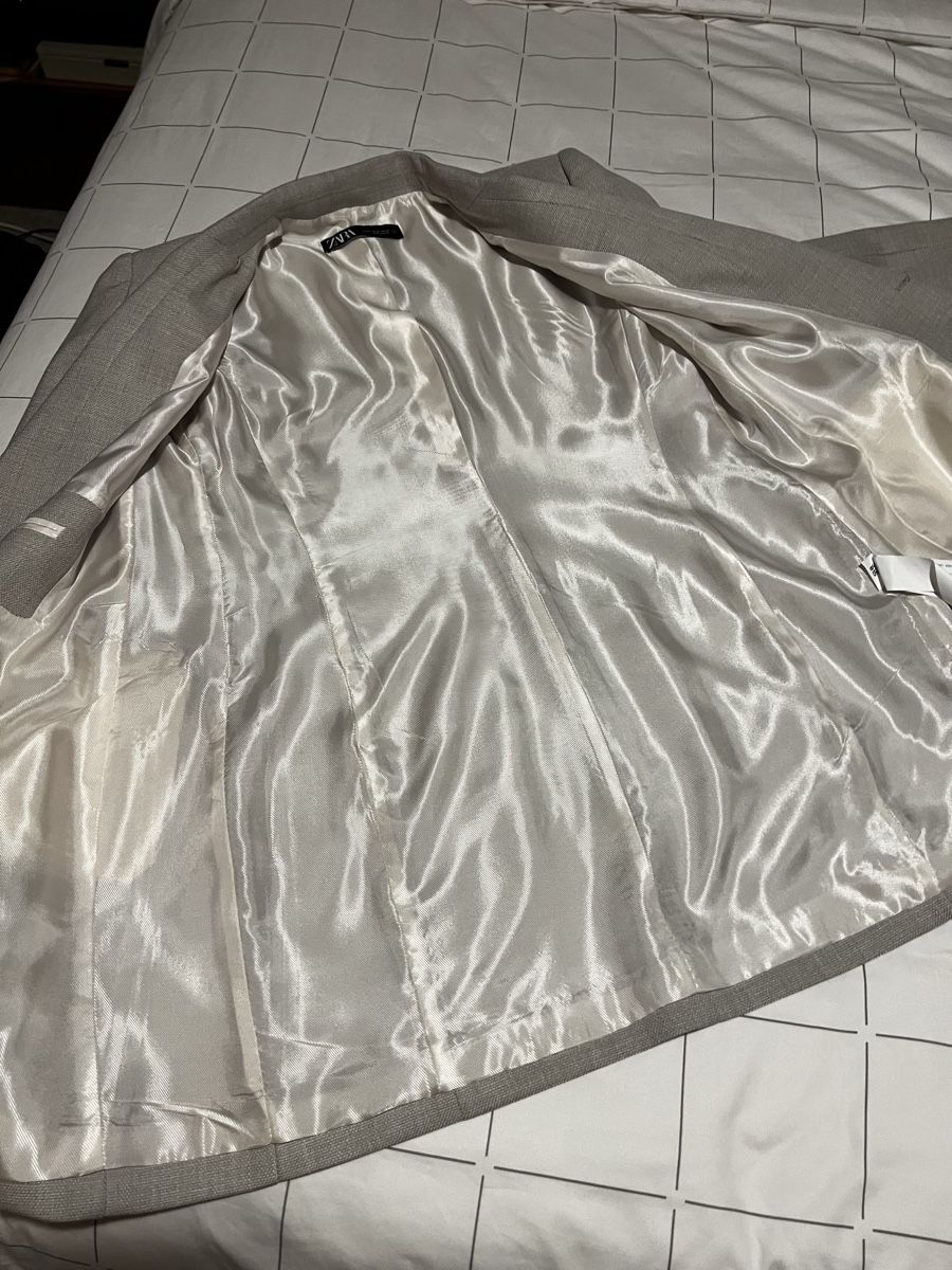 Zara Completi & Tailleur: Ensemble tailleur Zara XL beige – Nuovo e nell'imballaggio originale da Caslano venduto da Elena61 6