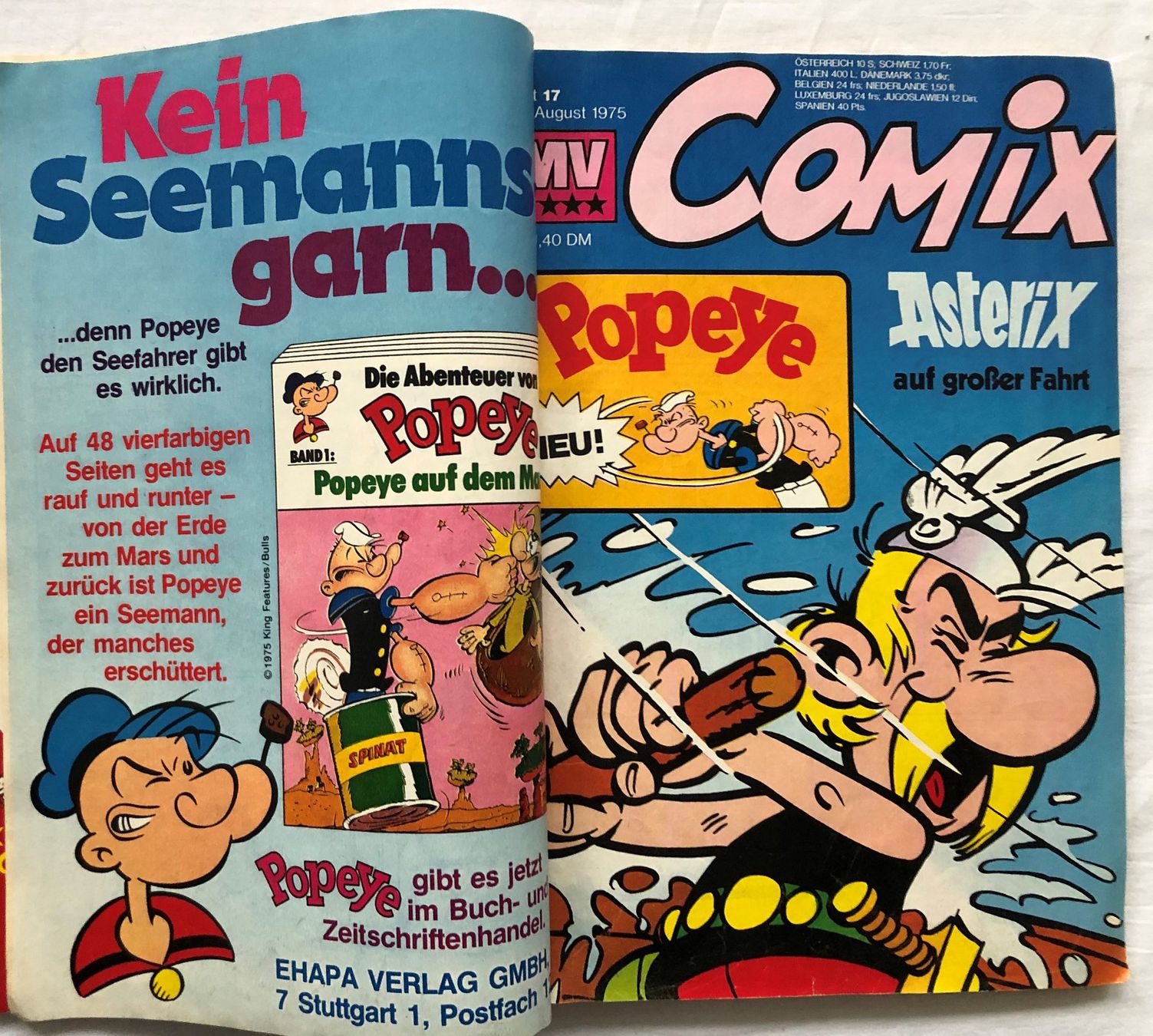 Fumetti: MV COMIX - Sammelband - Nr.2 – Usato da Schaffhausen venduto da durruti 4