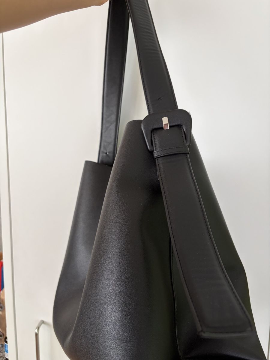 Mango Borse da donna: Schwarze grosse Schultertasche / Shopper – Usato da Tafers venduto da sel_7229 1
