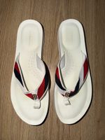 Tommy Hilfiger Pantoletten weiss Grösse 40 gut erhalten