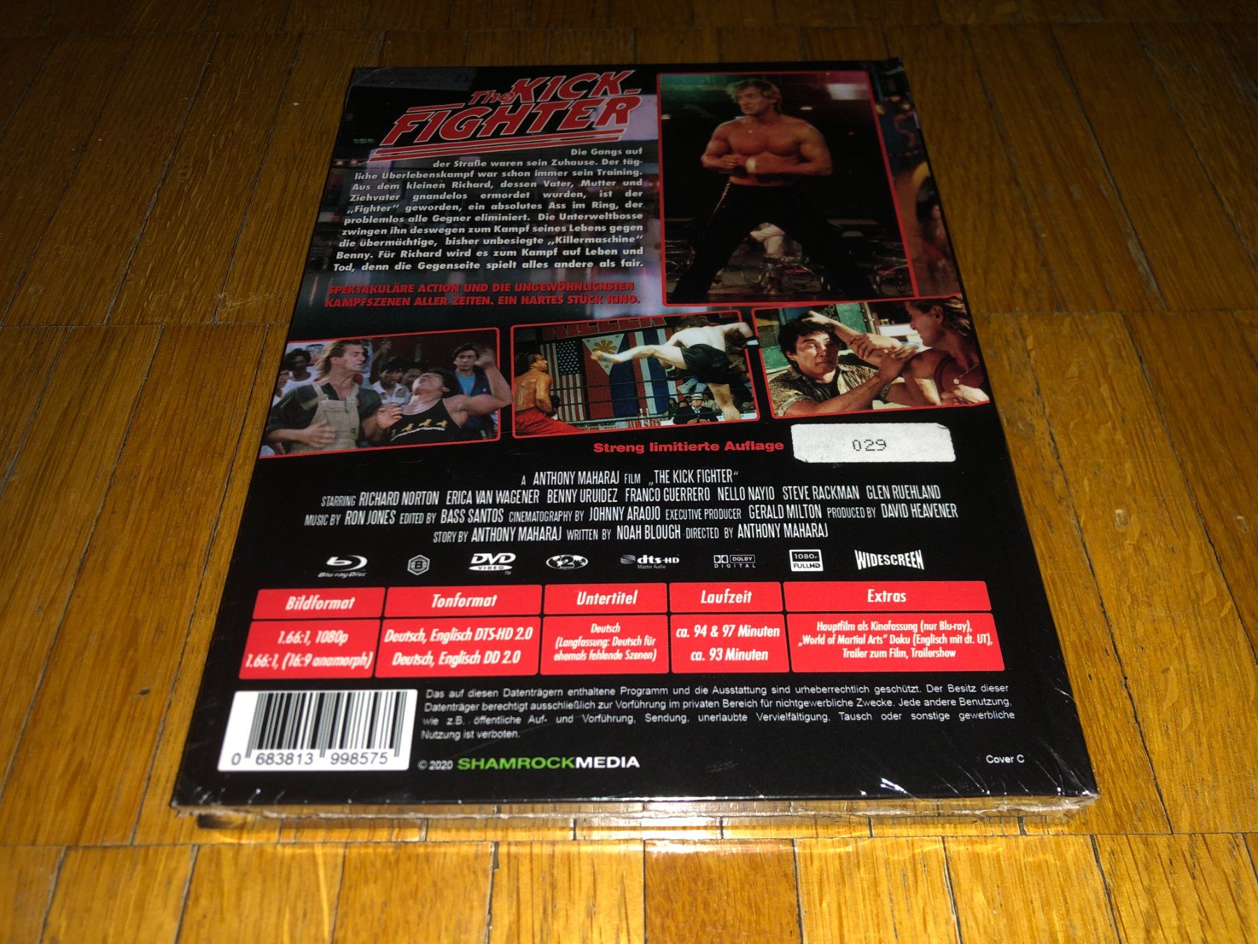 Alle DVDs: The Kick Fighter - MEDIABOOK - C - UNCUT – Neu und originalverpackt aus Basel von havsok 1