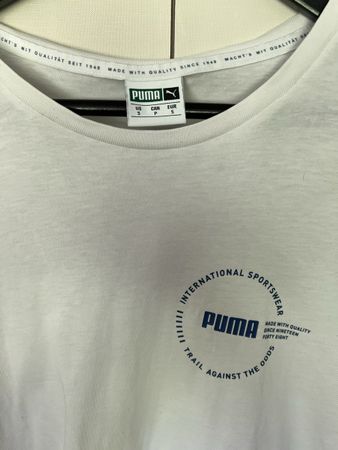 Puma Langarmshirt weiss Grösse S guter Zustand