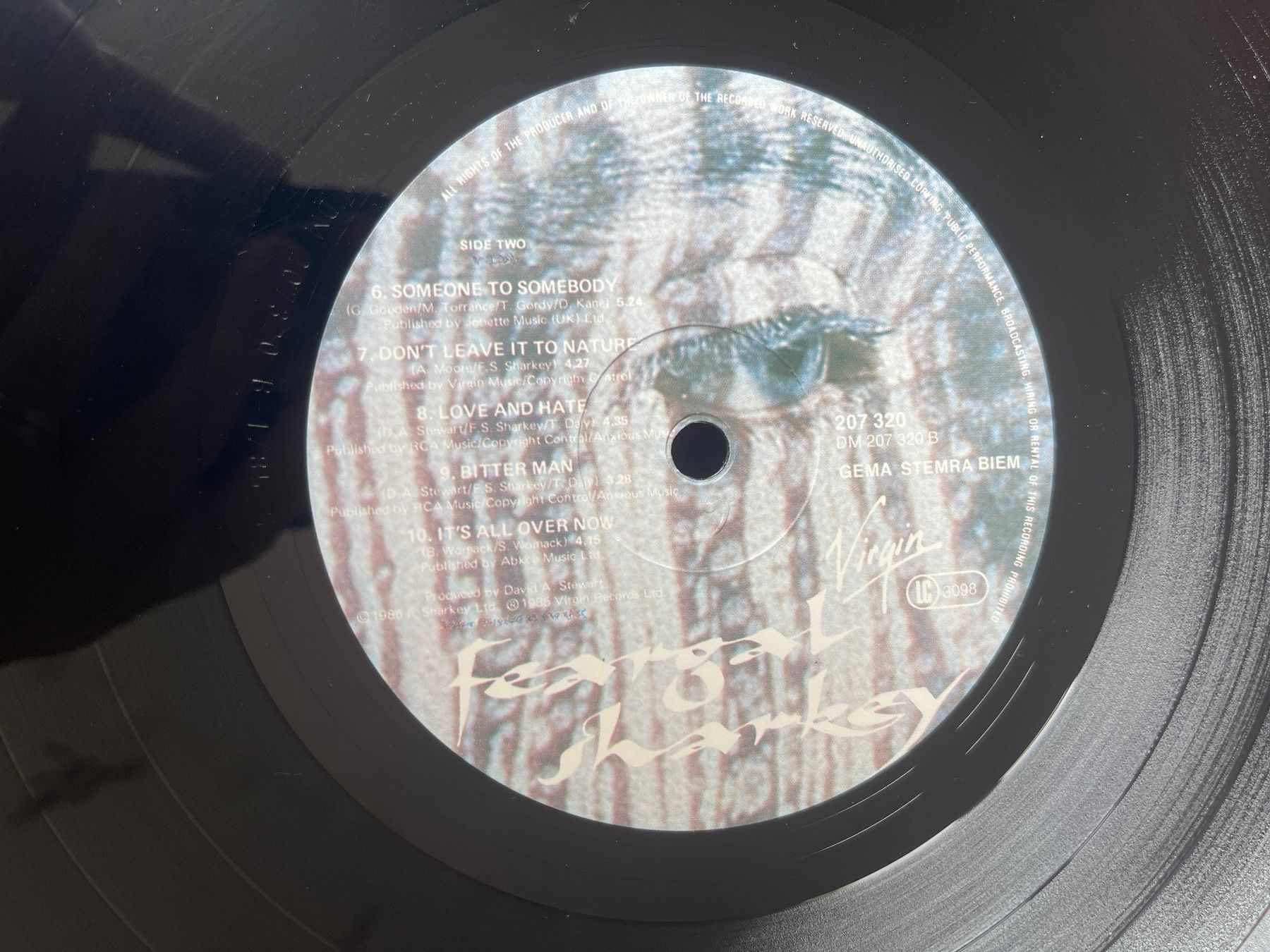 Dischi in vinile: A598/Feargal Sharkey – Usato da Frutigen venduto da Philippe_jsp 2
