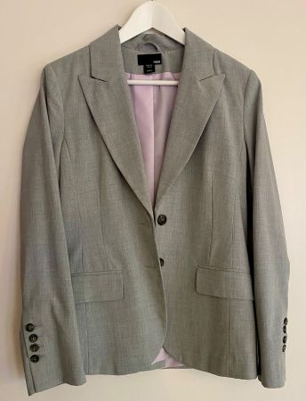 Blazer von H&M, hellgrau, Gr. 40, Neu mit Etikett