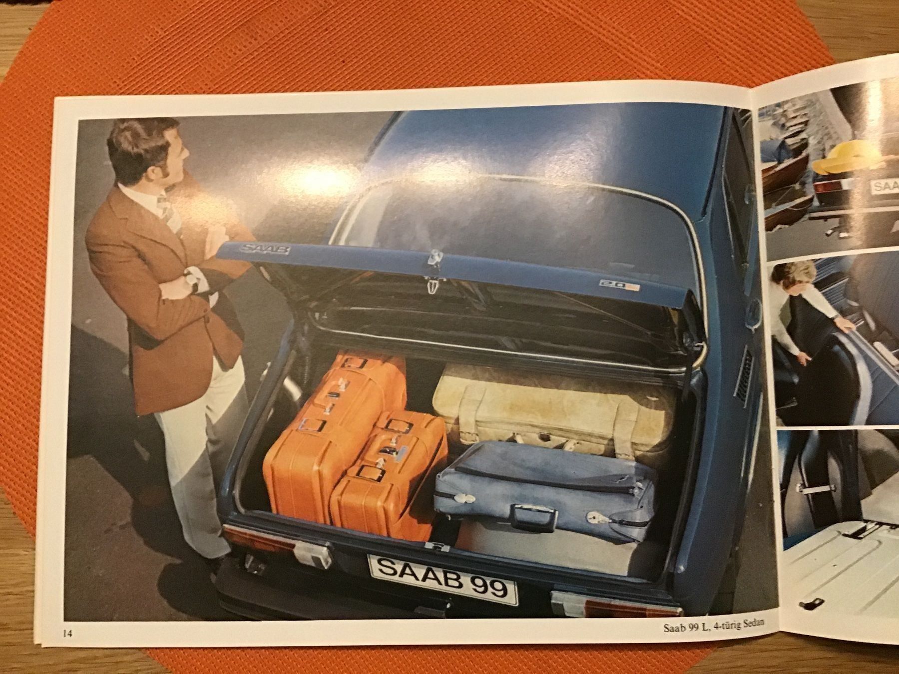 Saab Documenti: Saab 99 L, Verkaufsprospekt 1975 – Usato da Scherzingen venduto da Starseller62 5
