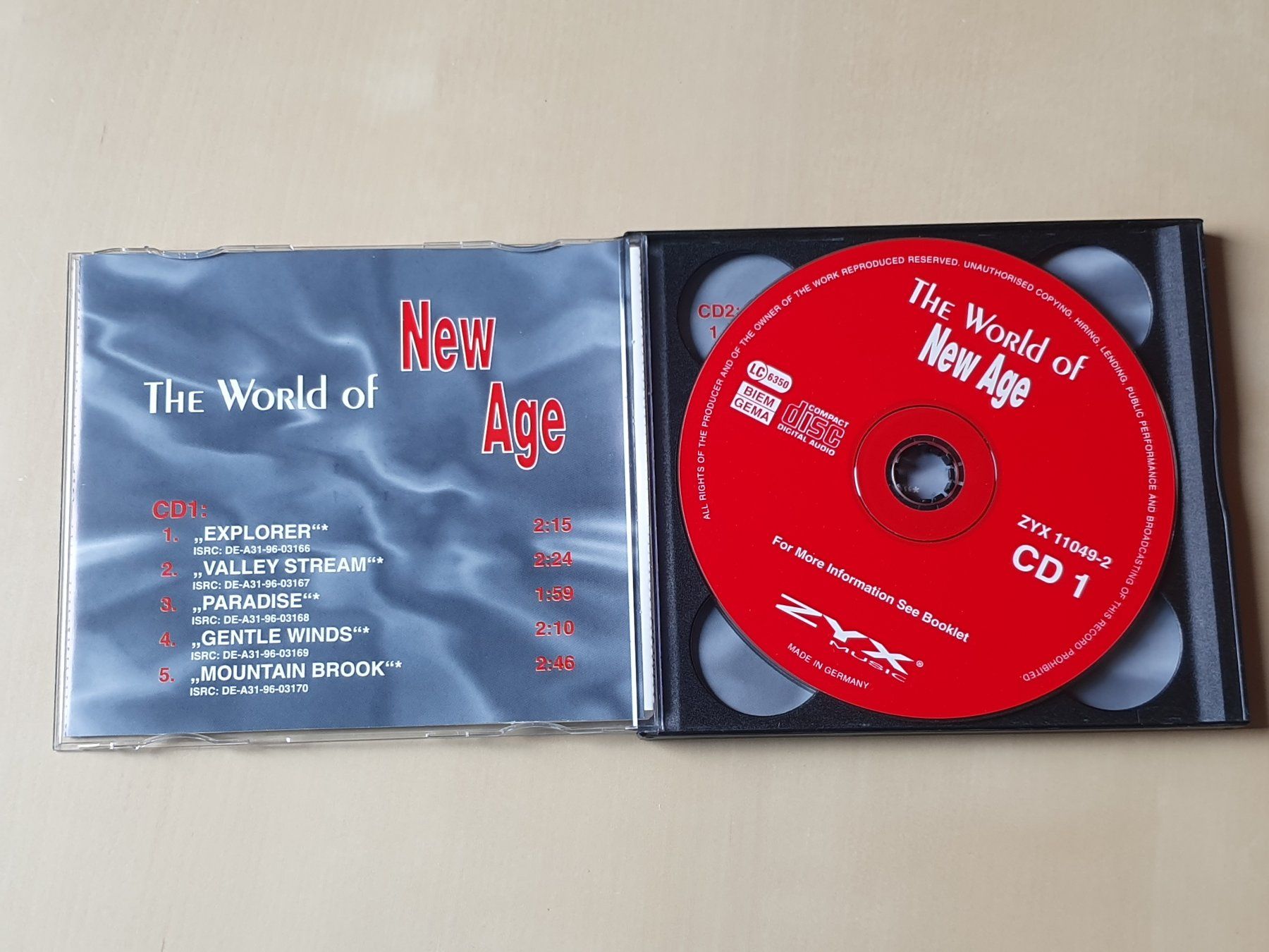CD: The World of New Age – Usato da Stansstad venduto da collectorsshop 2