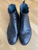 Herren Chelsea Boots Leder schwarz Grösse 43.5 gebraucht