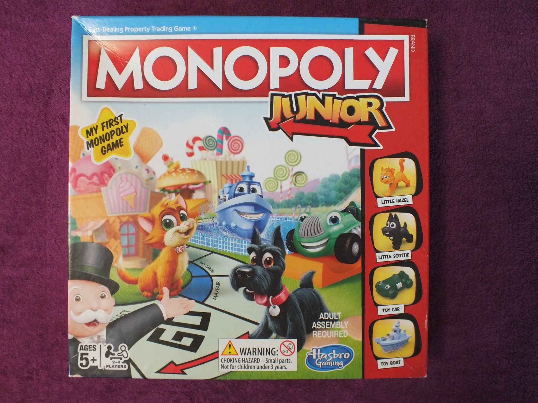 Hasbro Giochi: Monopoly Junior Englisch – Usato da Müllheim Dorf venduto da Seeeule01