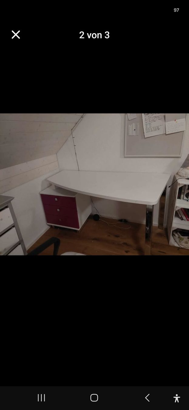 Scrivanie: Schreibtisch Kinder 70x130cm – Usato da Zeihen venduto da Wetterfrosch02