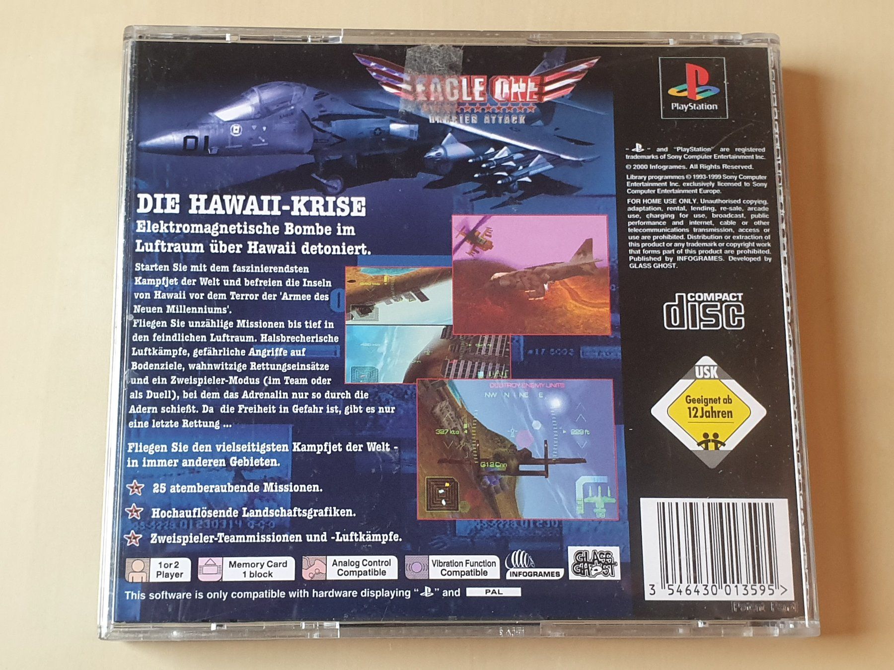 Sony Giochi: Eagle One Harrier Attack – Usato da Stansstad venduto da collectorsshop 1