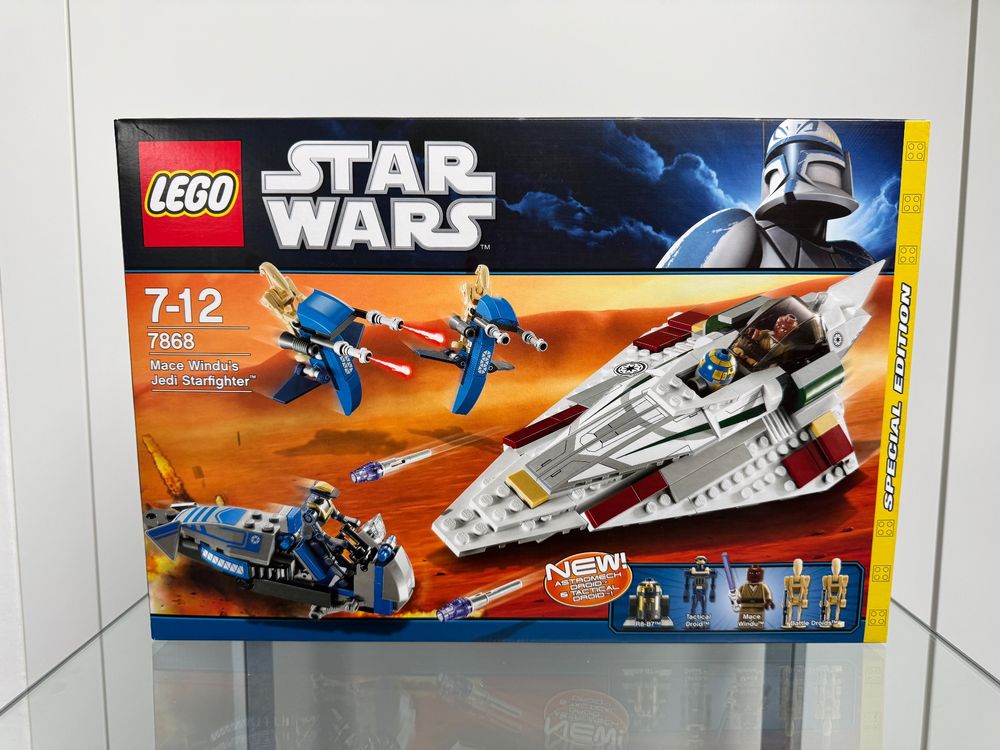 LEGO Star Wars 7868 - Mace Windu's Jedi Starfighter (Neu und ...