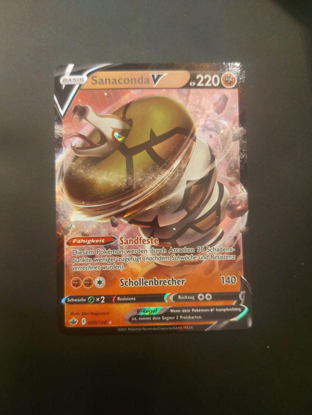 Pokémon Carte collezionabili: Sanaconda V #089 Chilling Reign DE – Usato da Biasca venduto da Sara_Poke123