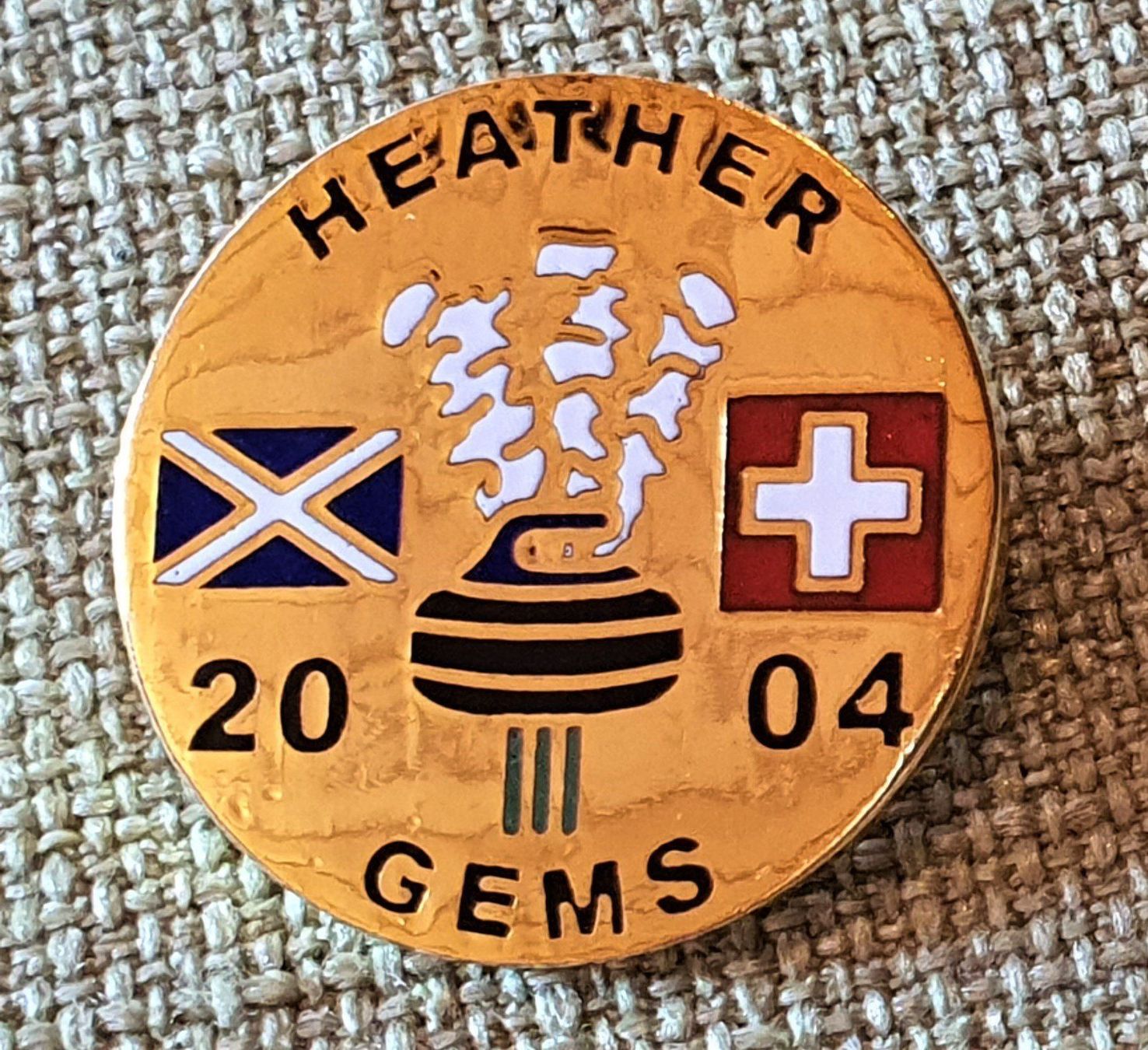 Medaglie: K531 - Curling Heather GEMS 2004 Schweiz – Usato da Reinach BL venduto da Boston-Verkauf