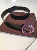 Ceinture réversible GUCCI en cuir - Édition Collector