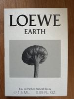 LOEWE Earth Duftprobe Parfum Damen Neu & OVP 1,5ml