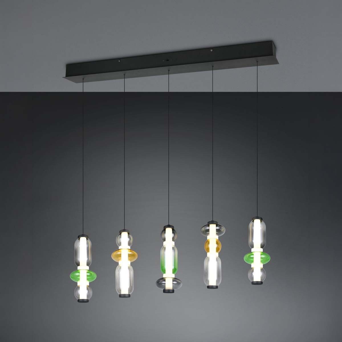 Lampadari & plafoniere: LED Pendelleuchte, CCT, 100 cm x 12 cm – Nuovo (secondo la descrizione) da Kreuzlingen venduto da Smart-Light 1