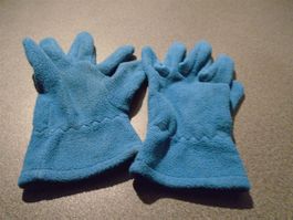 Handschuh Grösse 3, blau Ton
