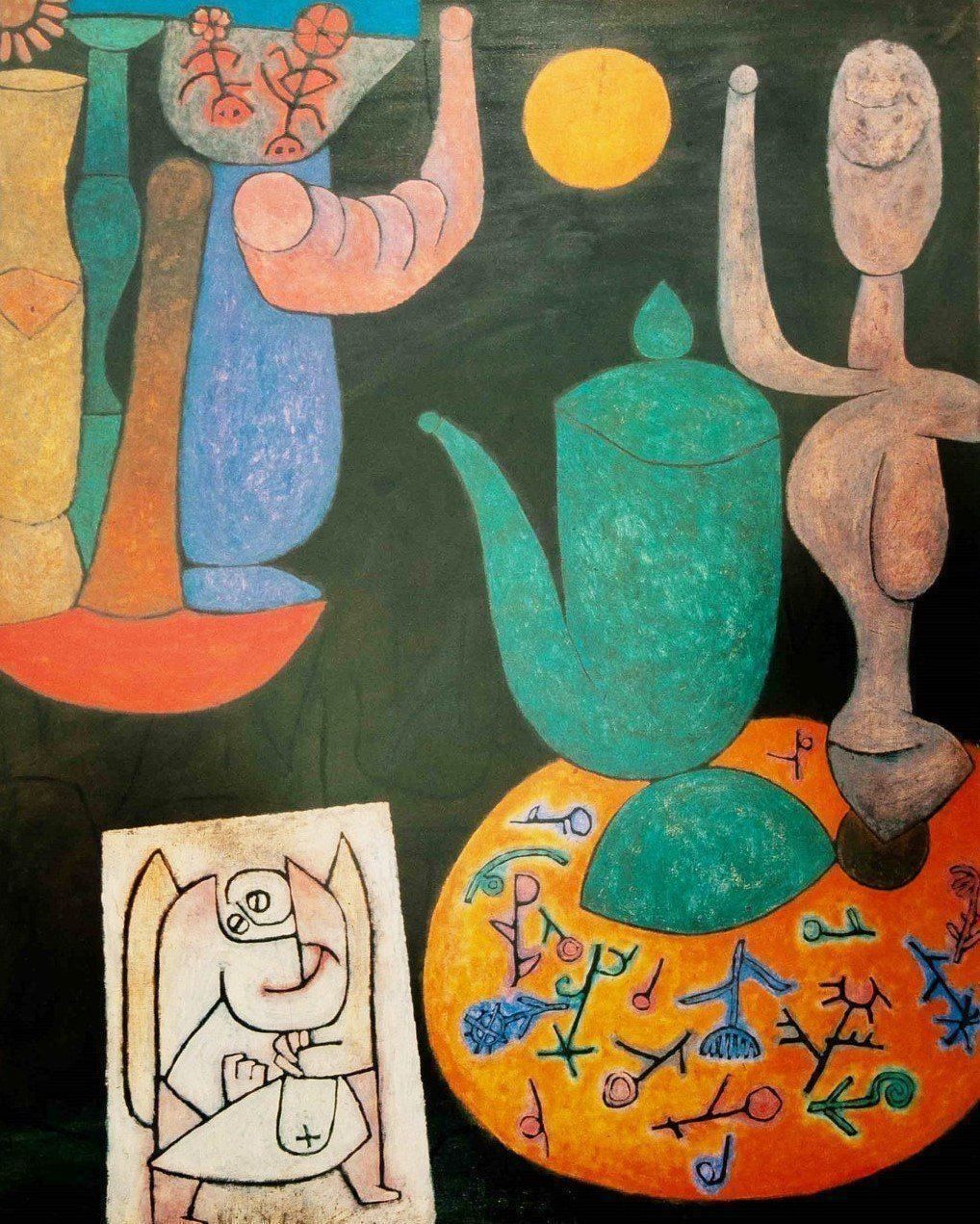 Foto & Immagini: Paul Klee - seltenes Vintage-Poster - – Usato da Ponte Tresa venduto da 11GalleriaAlterEgo11