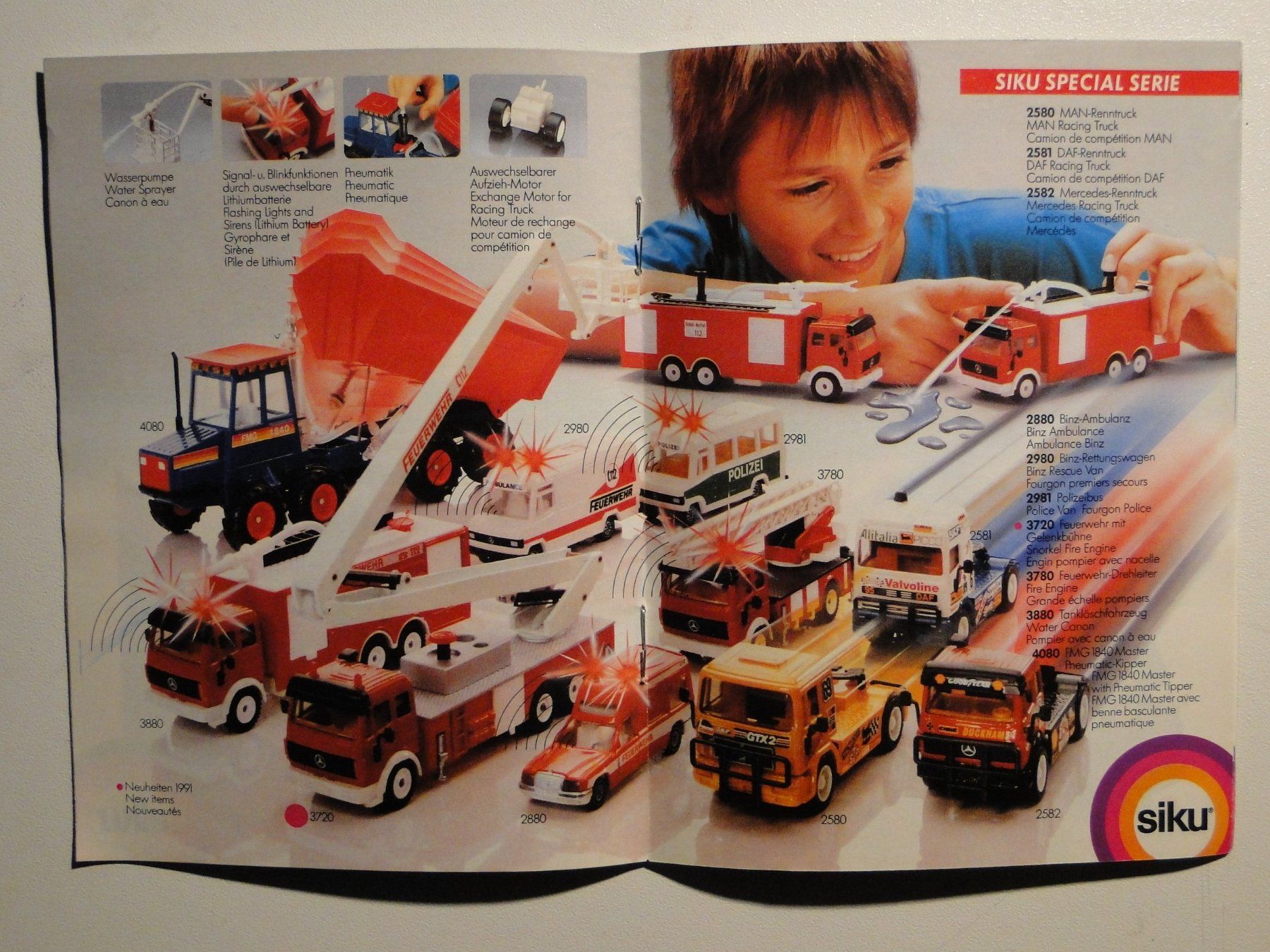 Siku Modellini d'auto: SIKU Katalog Modelle 1991/92 – Usato da Killwangen venduto da cyrano56 2