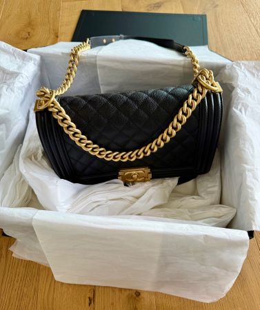CHANEL BOY Tasche 15 x 25 x 9 cm NEU mit Rechnung!