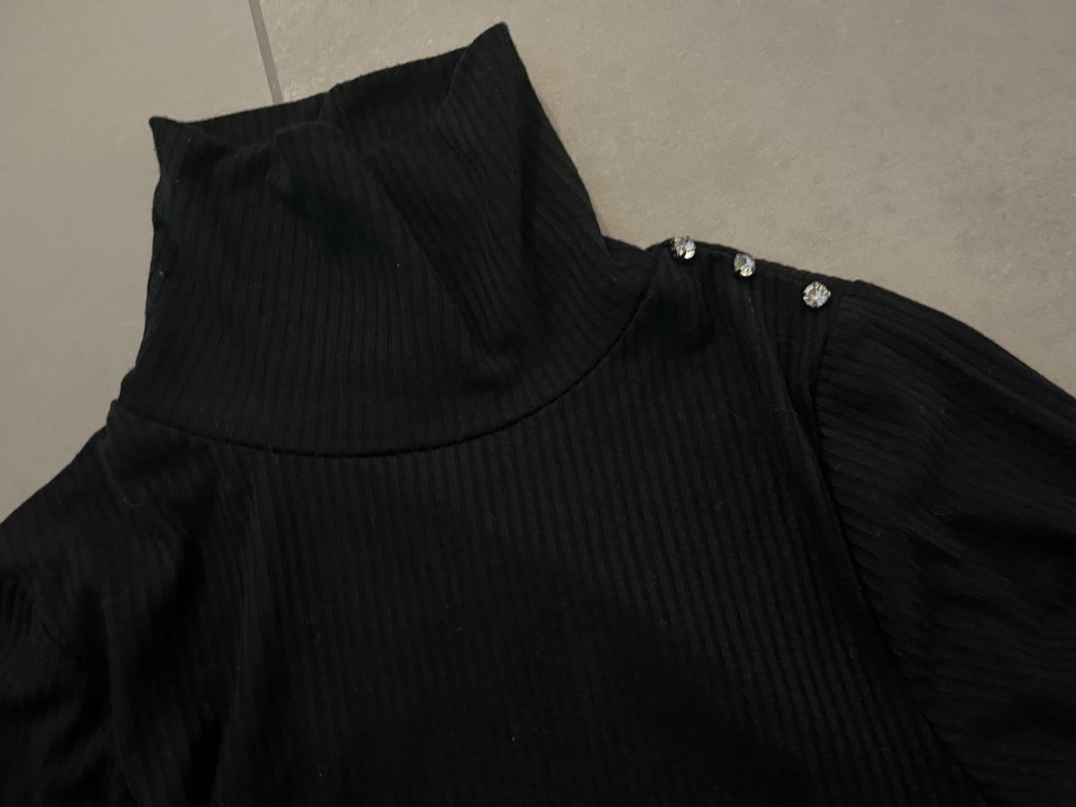 Maglioni & Felpe: Rollkragenshirt gerippt schwarz XS – Nuovo (secondo la descrizione) da Birrwil venduto da vanyboo 1
