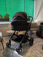 Cybex Balios S Lux (Moon Black) + Cot S Lux (Moon Black) 