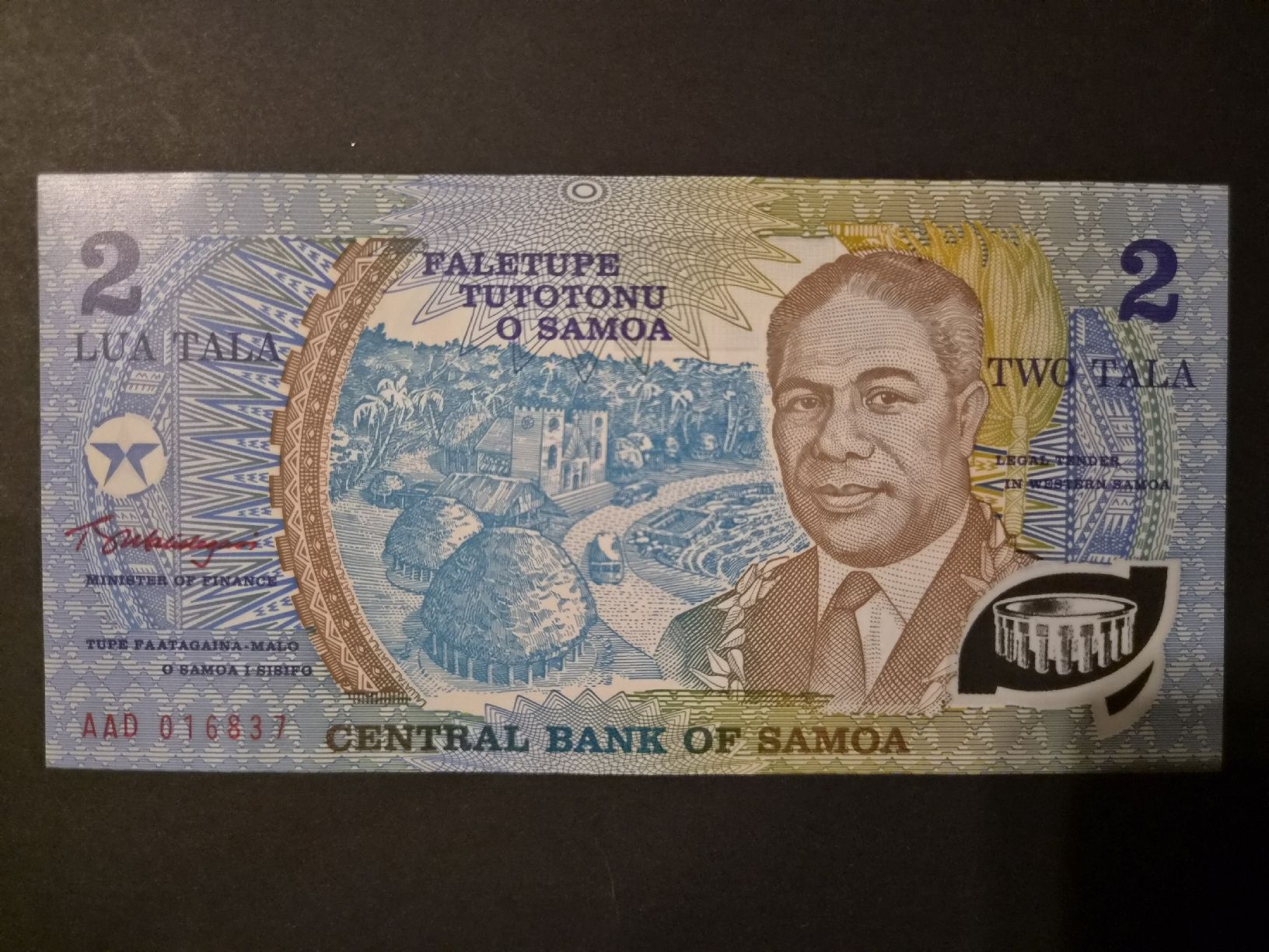 Banconote: Samoa 1990 2 tala P31d UNC – Nuovo (secondo la descrizione) da Versoix venduto da rucio