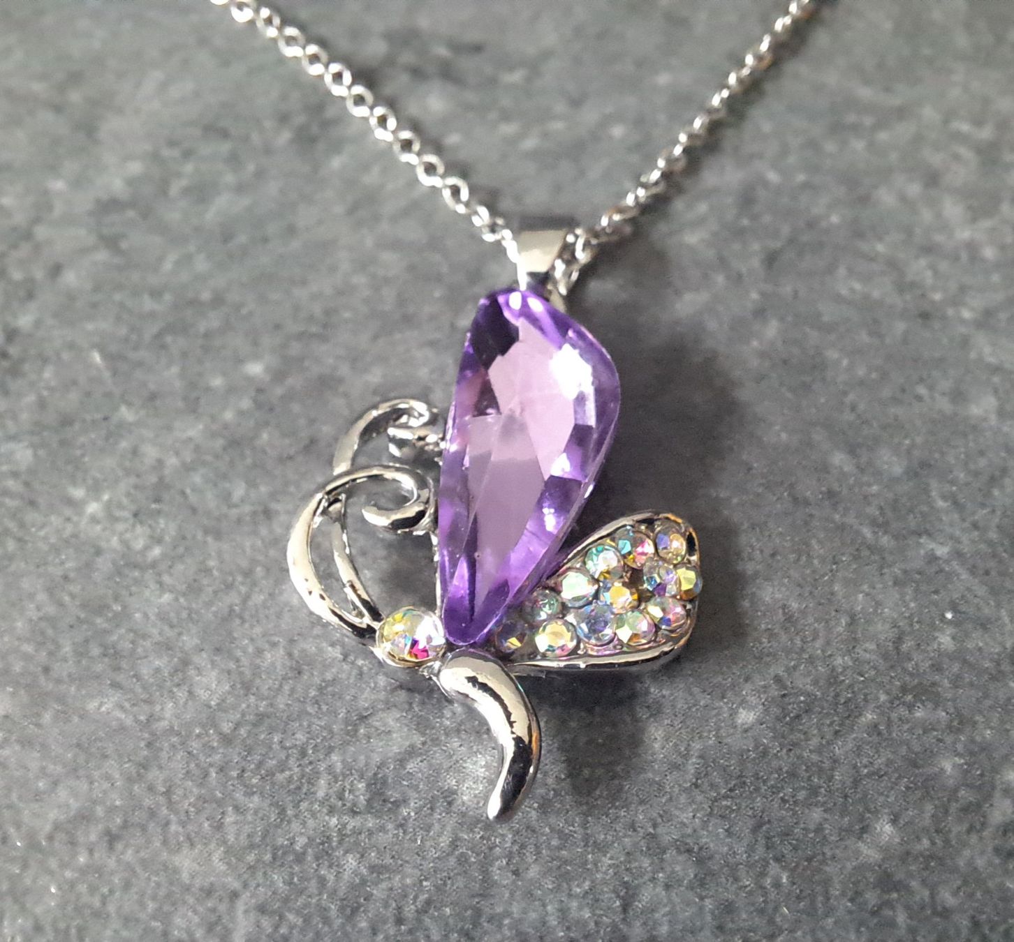 Catenine: Collier avec pendentif améthyste – Nuovo e nell'imballaggio originale da St-Imier venduto da supernova21 2