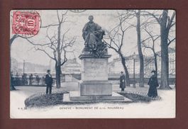 GENEVE - Monument Rousseau - 1904