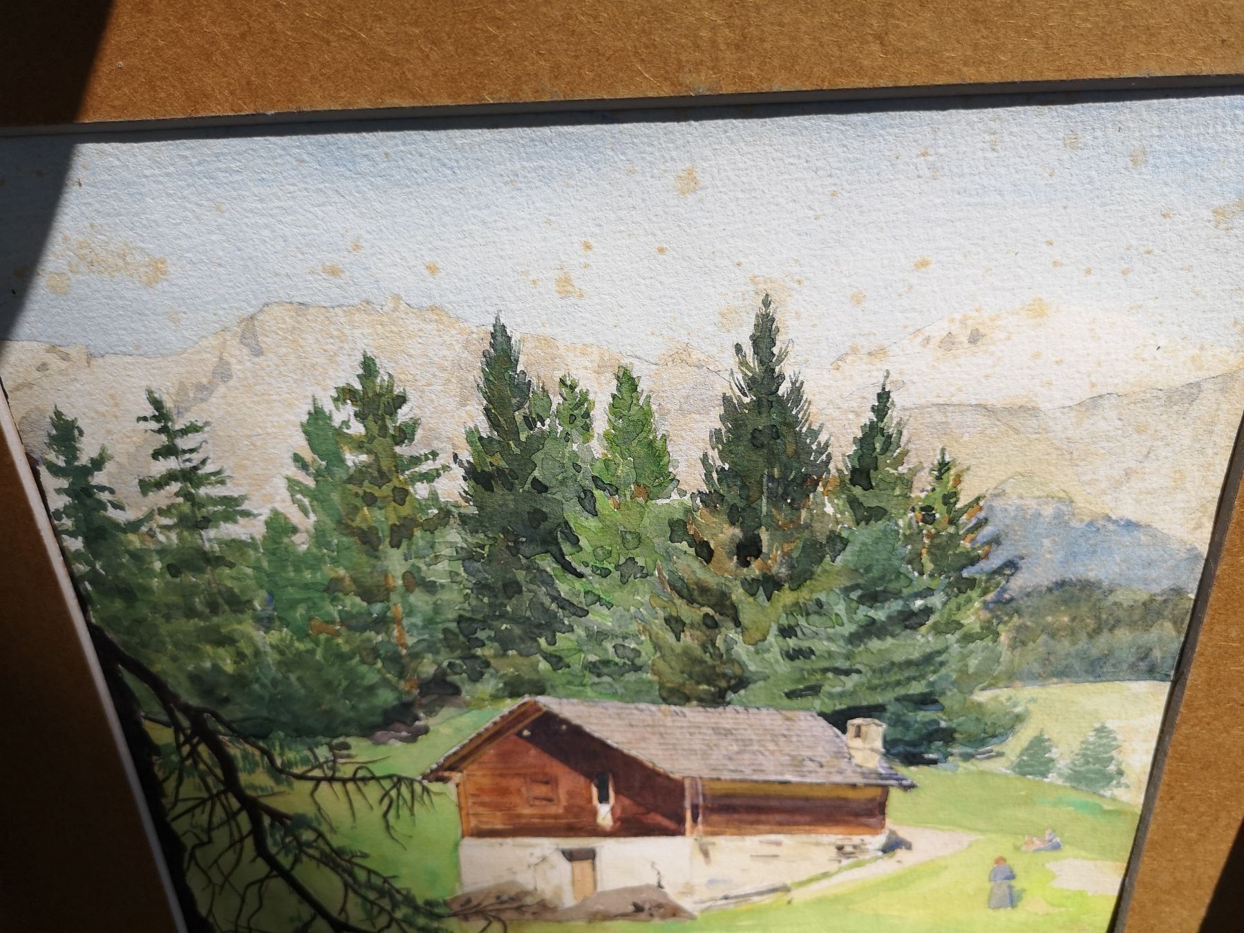 Dipinti: MONTANA AOÛT 1912 aquarelle – Usato da Genève venduto da Qanil77 3