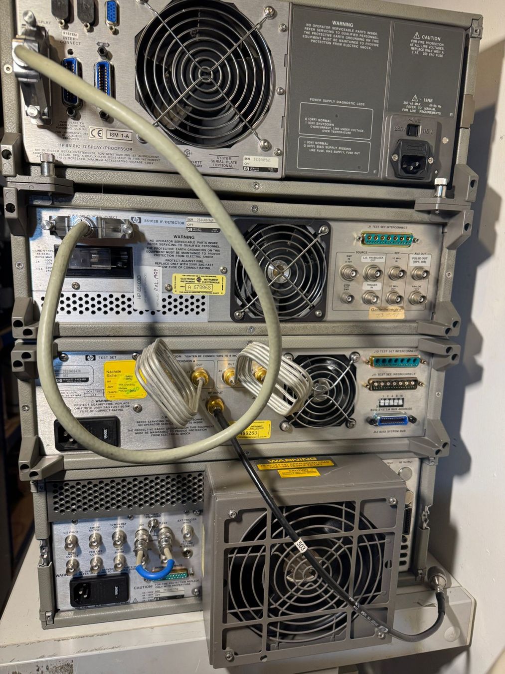 Hewlett Packard Mesurer: HP / Agilent 8510C Vector Network Analyzer System bis 20GHz – D'occasion à Dübendorf par ale_vm9w 3